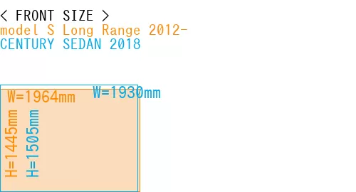 #model S Long Range 2012- + CENTURY SEDAN 2018